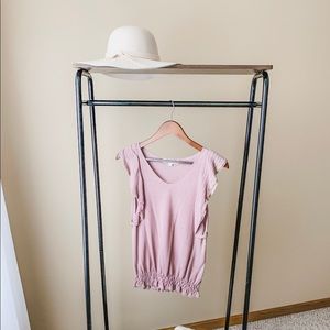 Ann Taylor Loft pink blouse. MP